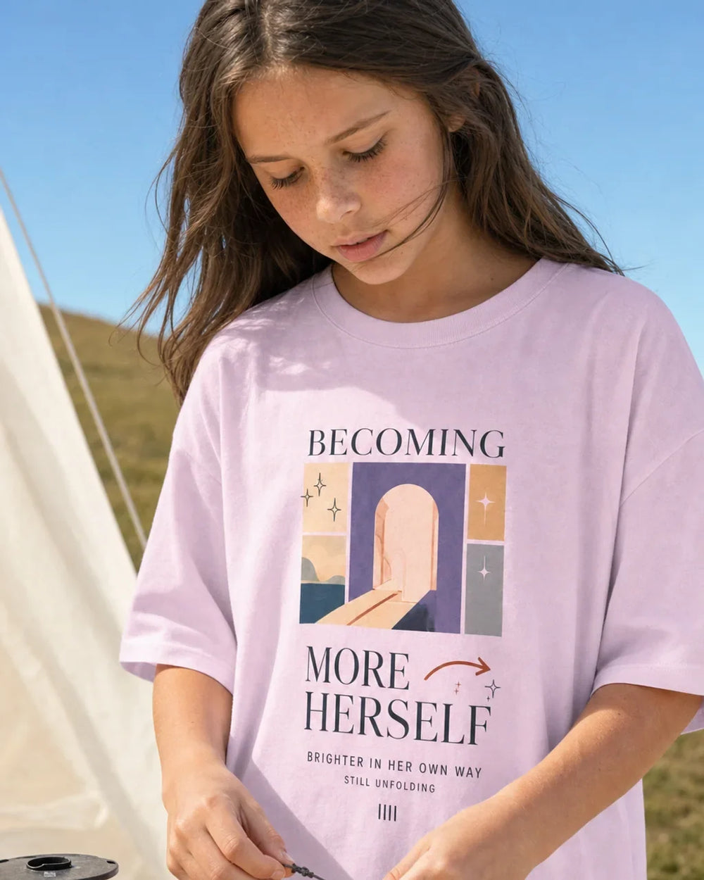 Becoming More Herself - hero closeup
