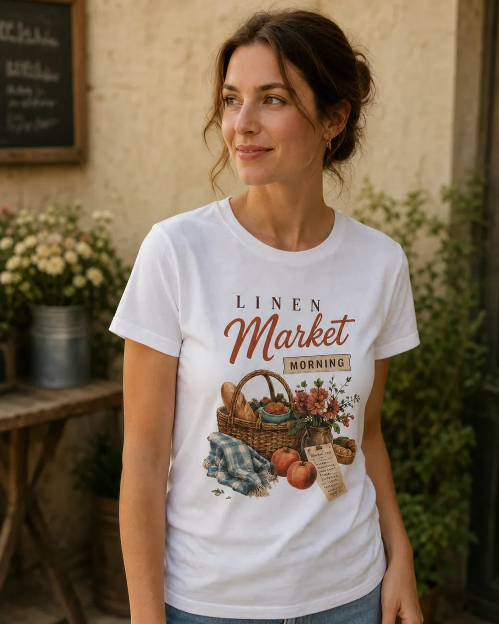 Linen Market Morning - hero closeup