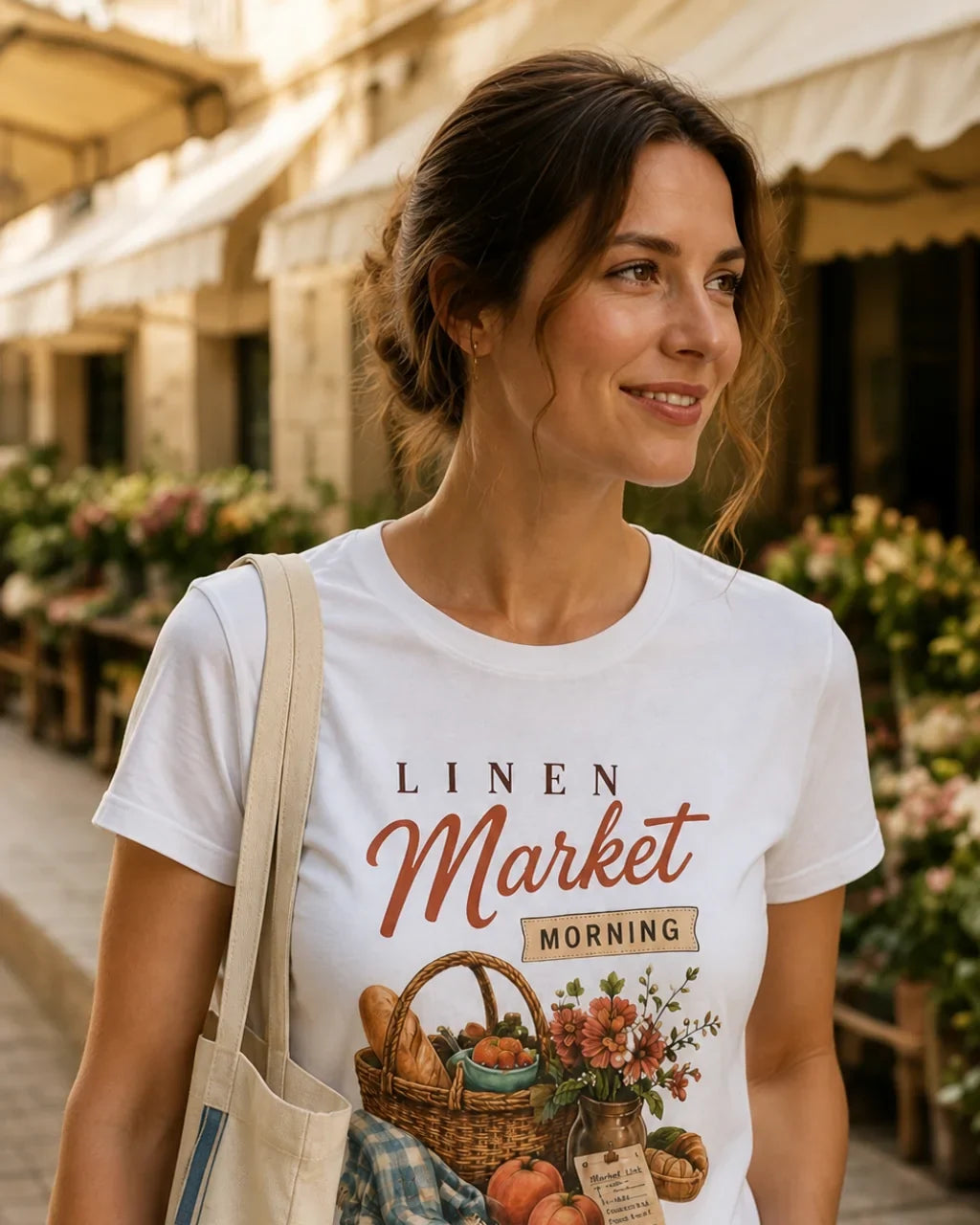 Linen Market Morning